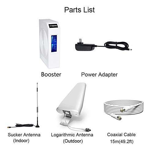 YYBSTR Cell Phone Signal Booster, Verizon ATT TMobile Sprint Cellular