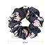 Ahoney 6 Pack Large Chiffon Flower Hair Scrunchies Hair Scrunchy Elastics Ponytail Holder Bobbles Elastic Colorful Scrunchy Hair Bands Ties