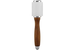 Wooden Handle Leathercraft Nylon Mallet, Leather Craft Carving Cowhide Sew Harmer Stamping Tool Kit
