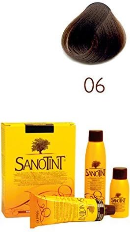 Sanotint - 4% PPD, no ammonia Dark Chestnut hair dye 06 by Sanotint
