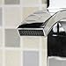 SARLAI Single Handle Waterfall Bathroom Sink Faucet Mixer Tap, (Chrome Finish)