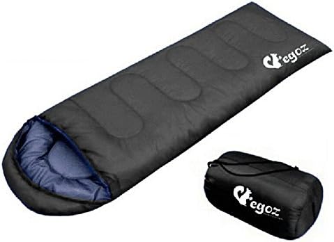 Peanut by EGOZ sleeping bag easy to carry warm adult outdoor sports camping hiking with carry bag lightweight