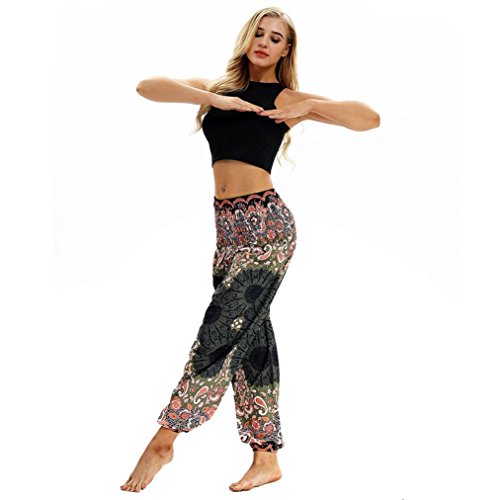4 Anxinke+Casual+Floral+Printed+Elastic