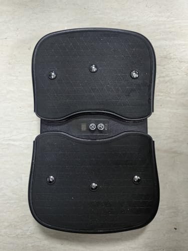 Mini Vibrating Platform with Heating, 6 Training Programs, Remote Control and LCD Screen, Lightweight and Portable Muscle Vibration Platform for Daily Exercise