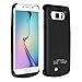 Elebase Note 5 Battery Case, External Rechargeable Charging Pack,4200mAh Protective Portable Backup Charger Case Power Bank for Samsung Galaxy Note 5(Black)