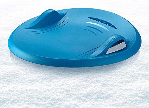 Vaughenda Snow Sleds Saucer Downhill Xtreme Winter Toboggan with Non-Slip Surface and Integrated Brake, Outdoor Snow Sled Board for Kids Boys Girls