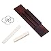 Ukulele String Black Set/Nut and Saddle/Bridge Rosewood suit for Ukulele Replacement Part