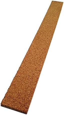 Thick Multi Purpose Cork Strips (2 Pack) Classroom Bulletin Board Bar 36x3.5x0.5 Inches