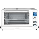 Cuisinart TOB-135W Deluxe Convection Toaster Oven Broiler, White