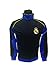 Real Madrid Jacket Track Soccer Adult Sizes Soccer Football Official Merchandise (GREY- BLUE, M)
