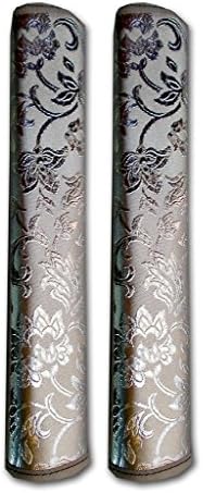Aj Creations Multi-Purpose Handle Cover For Car/ Refrigerator/Oven Kitchen Decor, House Decor (1 Pair)