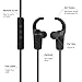 Photive PH-EB100 Sweat-Proof Wireless Bluetooth 4.1 Stereo Earbuds with Built in Microphone (Black)