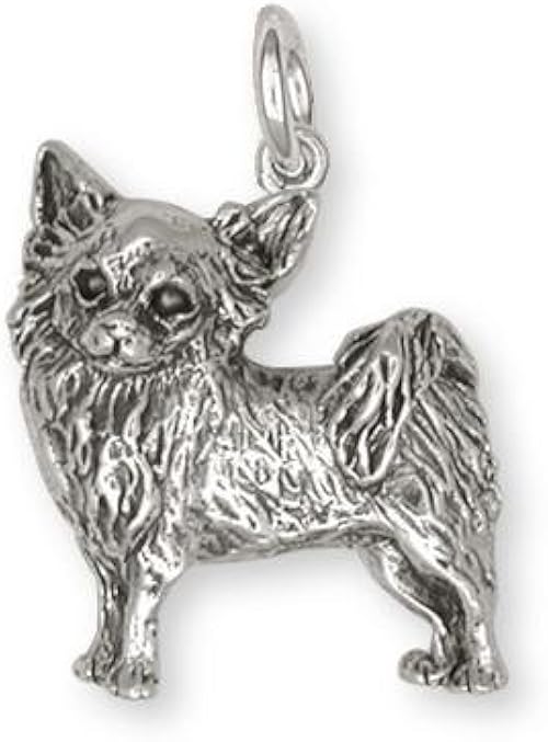 Amazon Com Esquivel And Fees Long Hair Chihuahua Jewelry Sterling