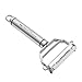 May Fifteenth 3 Pieces Stainle Steel Rruit Knife Peeler Set with Cleaning Brush & 4