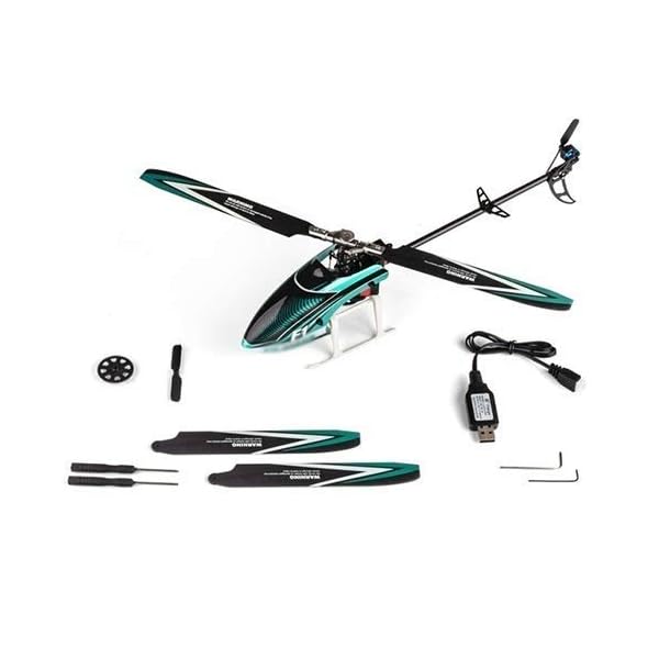 GRTVF RC F1 Six-Kanal Flybarless Multi-Protocol Dual Brushless 3D Fernbedienung Hubschrauber RC Flugzeug Erwachsene Kind… – Bild 8