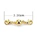 SALOCY Magnetic Lobster Clasps for Jewelry Necklace Bracelet - 10pcs