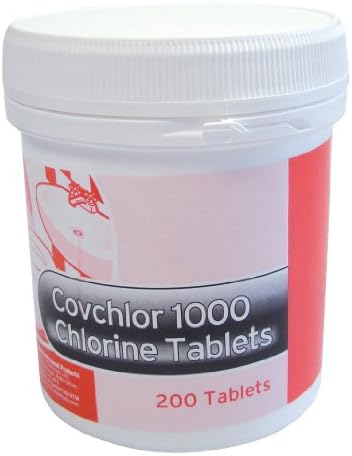 Chlorine Bleach Tablets - 200 Tablets per Tub