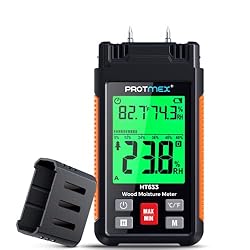 Protmex HT633 Digital Wood Moisture Meter, Water