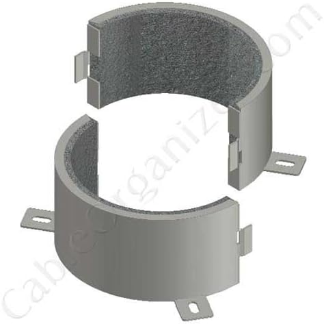 Abesco 4" Diameter Z240 Pipe Collar