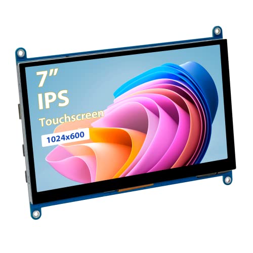 ELECROW 7 Inch Monitor Touch Screen 1024x600 Portable Monitor