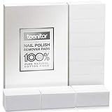 Teenitor Nail Wipe, 495 Lint Free Nail Art Gel Polish Remover Cotton Pad