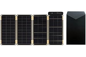 Solar Paper + Pouch, Paper-Thin and Light Portable Solar Charger with Ultra-High-Efficiency (10 Watt)