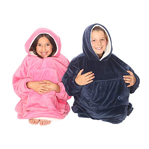 THE COMFY Kids Original Blanket Sweatshirt, Shark Tank, Warm, Soft