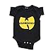 Wu-Tang Clan Logo Black Infant Baby Onesie Romper (18-24 Months)