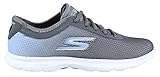 Skechers Performance Women's Go Step Cosmic Walking Shoe, Charcoal/Blue, 7 M US