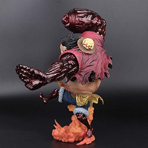 LiLiG-Monkey-One-PieceDLuffy-Gear-4-Kong-Gun-Crimson-ToyStatue-Decoracin-NegroAzul-94