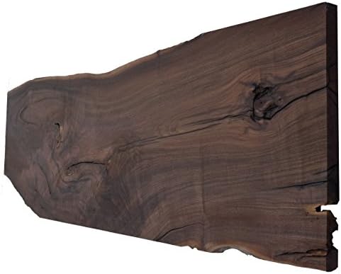 Live Edge Table Top Wood Slab - Walnut: 98" x 29.5" x 2"
