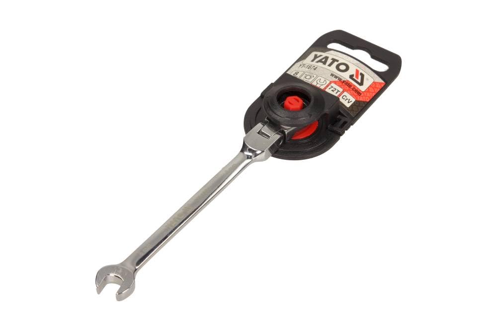 Yato YT-1674 – Ratchet Flexible, A Combination Spanner 8 mm