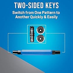 SSK-850 Jonard Tools Star Key Can Wrench Kit for LB