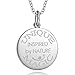 Archangel Michael Sigil Amulet Magic Powers Angel Wing Charm Green Quartz Pendant 18 Inch Necklace