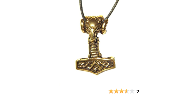 thor hammer necklace amazon