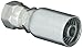 Eaton Weatherhead Coll-O-Crimp 08U-608 Female Swivel Fitting, SAE 37-Degree, Low Carbon Steel, 1/2
