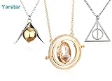 Silverlightl LLC Harry Potter Inspired 3 Piece Necklace Set