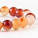 Cherry Tree Collection Natural Semi Precious Gemstone Beaded Stretch Bracelet 8mm Round Beads 7