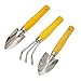 Gardening Tools Set for Kids Small Safe Garden Hand Rake Shovel Spade Sandy Tools Toy Miniature Planting Succulent Fairy Indoor Outdoor Care Gardening Gifts (Yellow)thumb 4