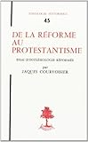de la reforme au protestantisme by 