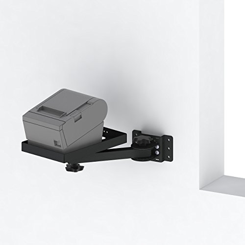 Printer Tray Wall Mount with an 8 inch arm PQS PN 80002