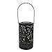 Whitelotous Metal Rattan Solar LED Hanging Lantern Light IP44 Waterproof Table Lamp Outdoor Garden Yard Decor Lamp