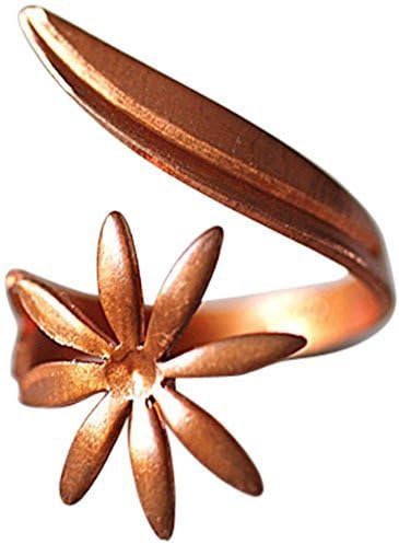 MadamLili 70 Copper Flower Ring