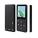 Ultrave Portable 16GB MP3 Player MP4 Player Hi-Fi Sound Music Player Expandable up to 64GB Supports FM Radio E-book Photo Viewer with Mini USB Port ——blackamoor