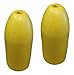 KUFA Sports 5x11-Inch Shrimp Trap Float (2-Pack), Yellow F11Yx2