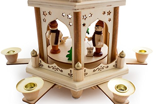 4 BRUBAKER+Christmas+Decoration+Pyramid+Nativity