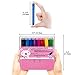 Hapree 24 Colors Kids Washable Markers with Stamper Non-Toxic Coloring Marker Stamp Pen Fine Tip
