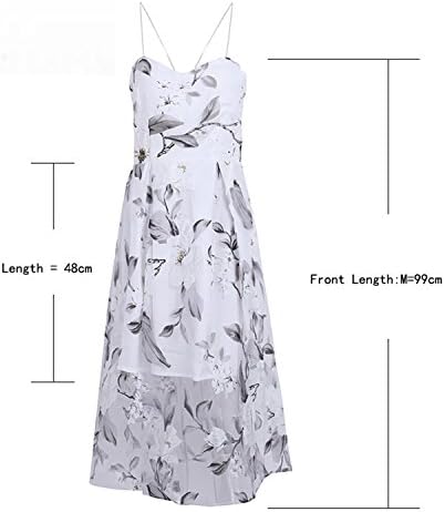 Back Lace Up Floral Print Long Dress Women Sexy Lining Summer Dress Beach Maxi Dress Black S