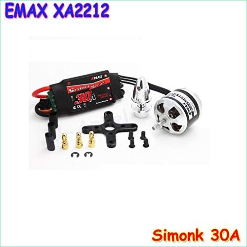Part & Accessories Original XA2212 820KV 980KV 1400KV Motor With Simonk 30A ESC Set For RC Model for F450 F550 RC Quadcopter - (Color: 820KV with 30A)