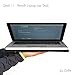 Grifiti Deck 11 Travel Laptop Lap Desk Retrofits inside Sleeves and Cases 8 x 12 x 0.25 Inches for 11 inch MacBook Air, MacBook Pro, Notebooks, iPads, Small Keyboards, and Writing